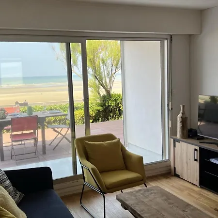 2p, Rez-de-jardin, Acces Plage, Animaux Ok, Parking, Internet Inclus - Fr-1-487-355 *