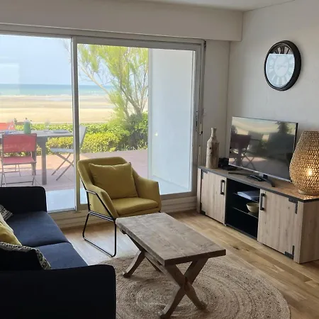 2p, Rez-de-jardin, Acces Plage, Animaux Ok, Parking, Internet Inclus - Fr-1-487-355 アパート カブール